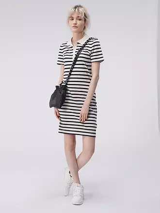 LES VISIONNAIRES | Borsa in pelle - Bucket Bag LILOU SILKY | schwarz